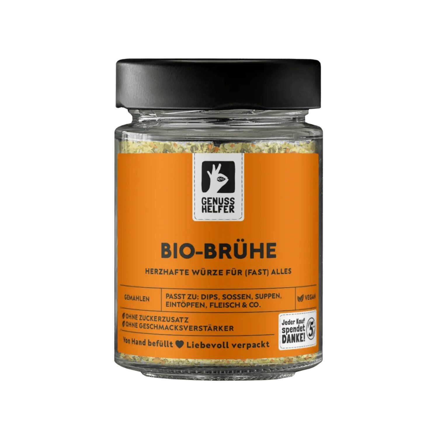 Bremer Gewürzhandel Gewürz Brühe, Streuwürze BIO, gemahlen, 160 g