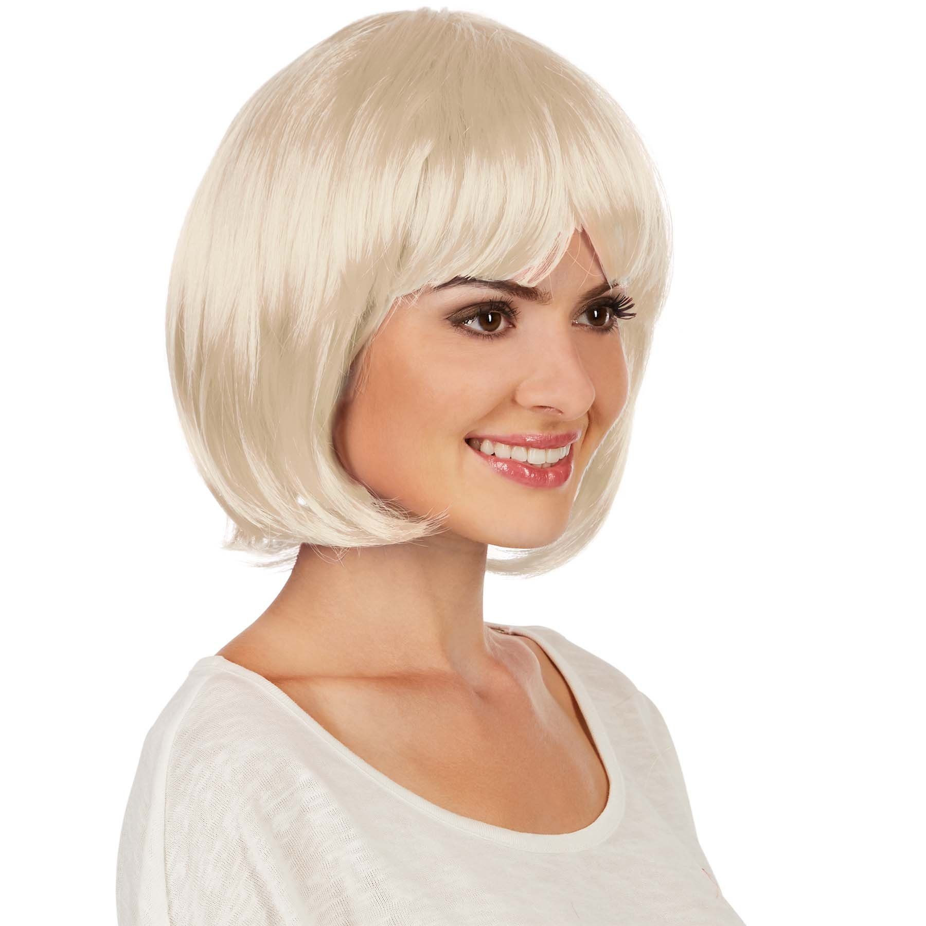 dressforfun Kostüm-Perücke Perücke Kurze Haare Bob