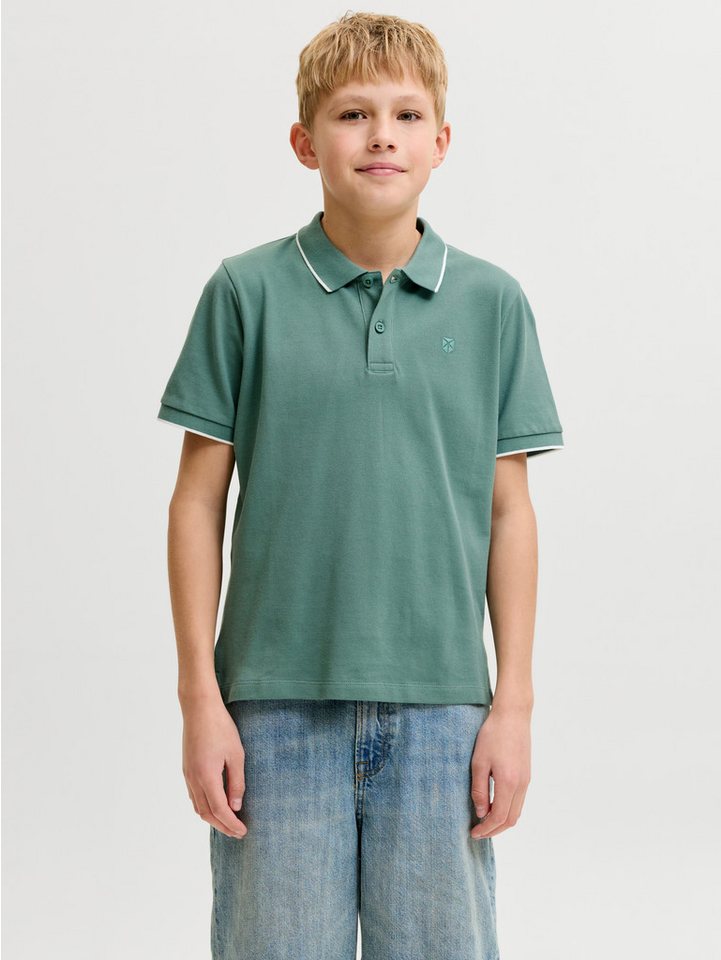 Jack & Jones Junior Poloshirt JPRBLAWESTON SS POLO JNR Baumwolle, regular fit