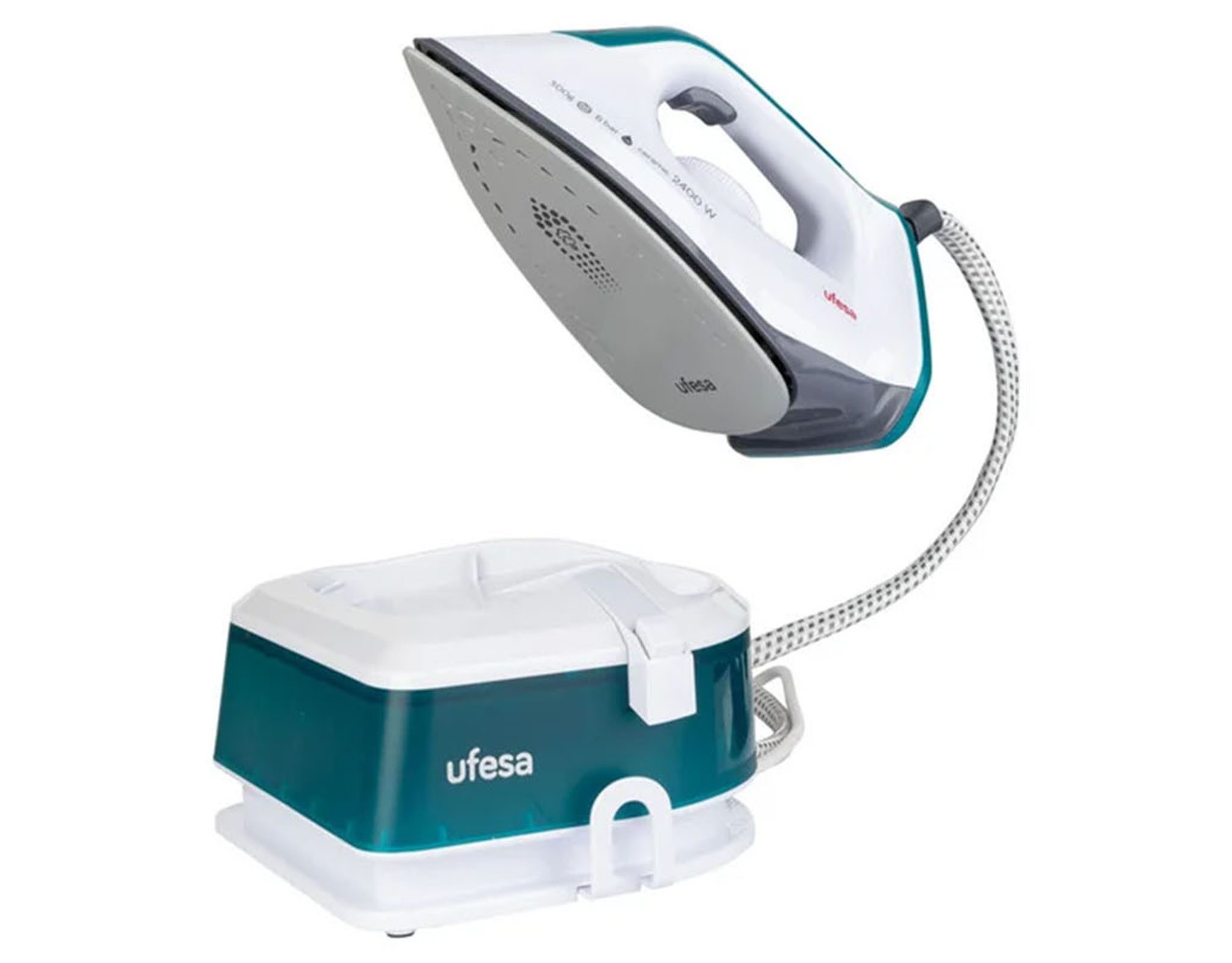Ufesa Dampfbügelstation Ufesa Compact Care PL2500 Bügeleisen mit Dampfbügelstation 2400W – Bild 4 von 4