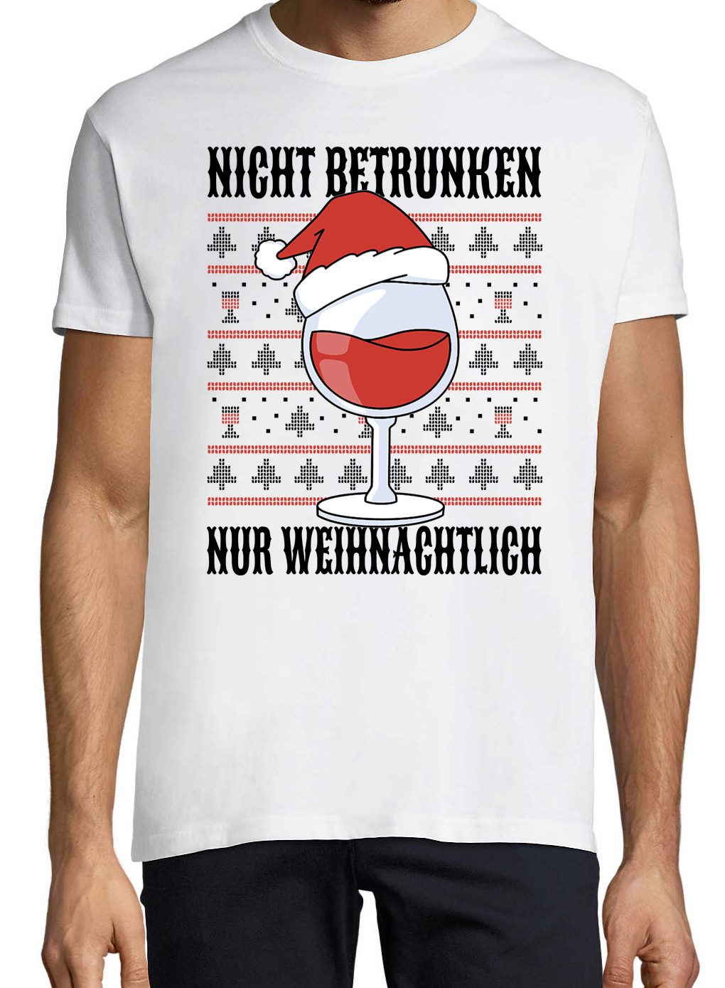 Youth Designz Print-Shirt Nicht Betrunken nur Weihnachtlich Herren T-Shirt günstig online kaufen