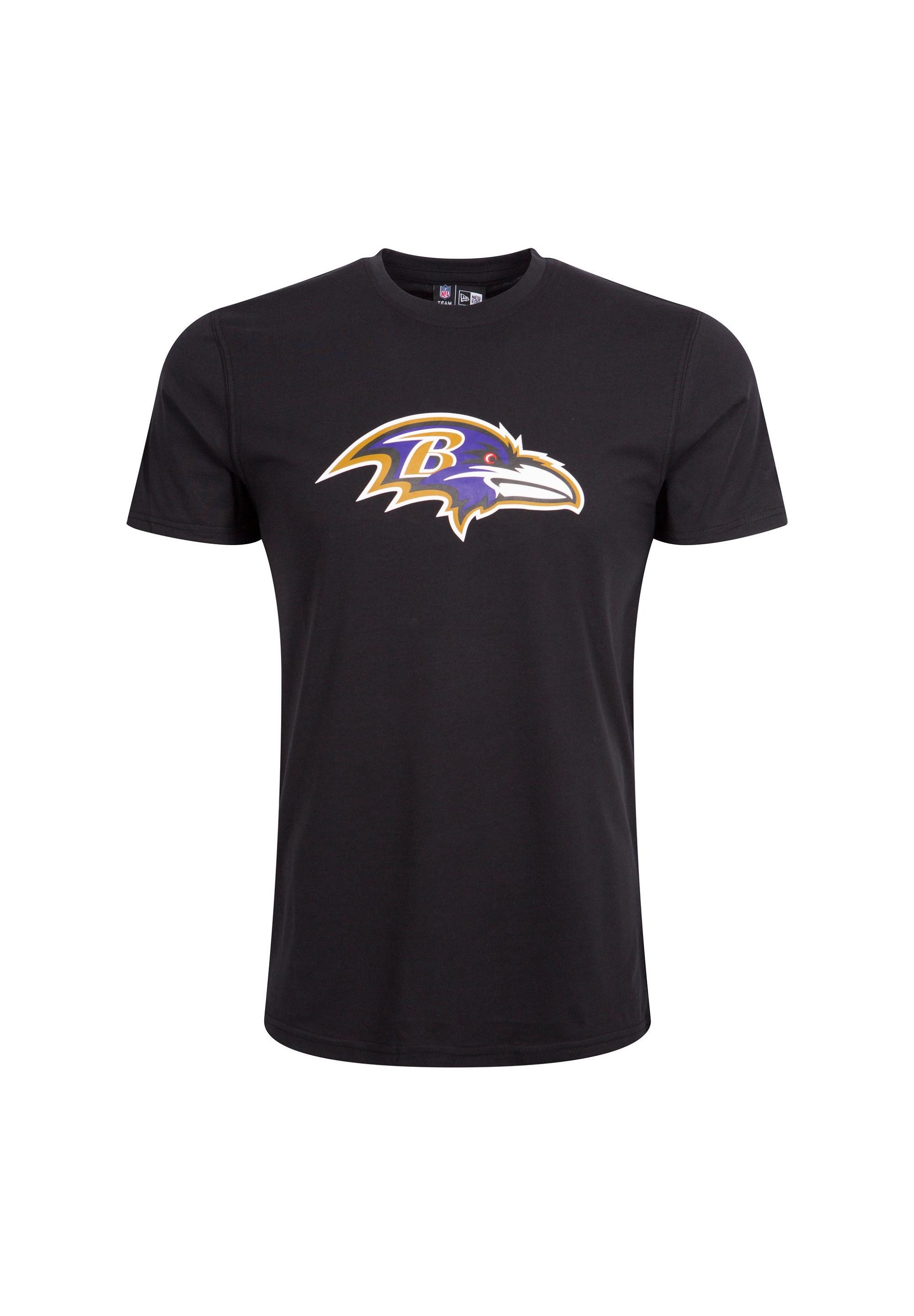 New Era T-Shirt Baltimore Ravens NFL Team Logo Schwarz T-Shirt New Era (1-tlg)
