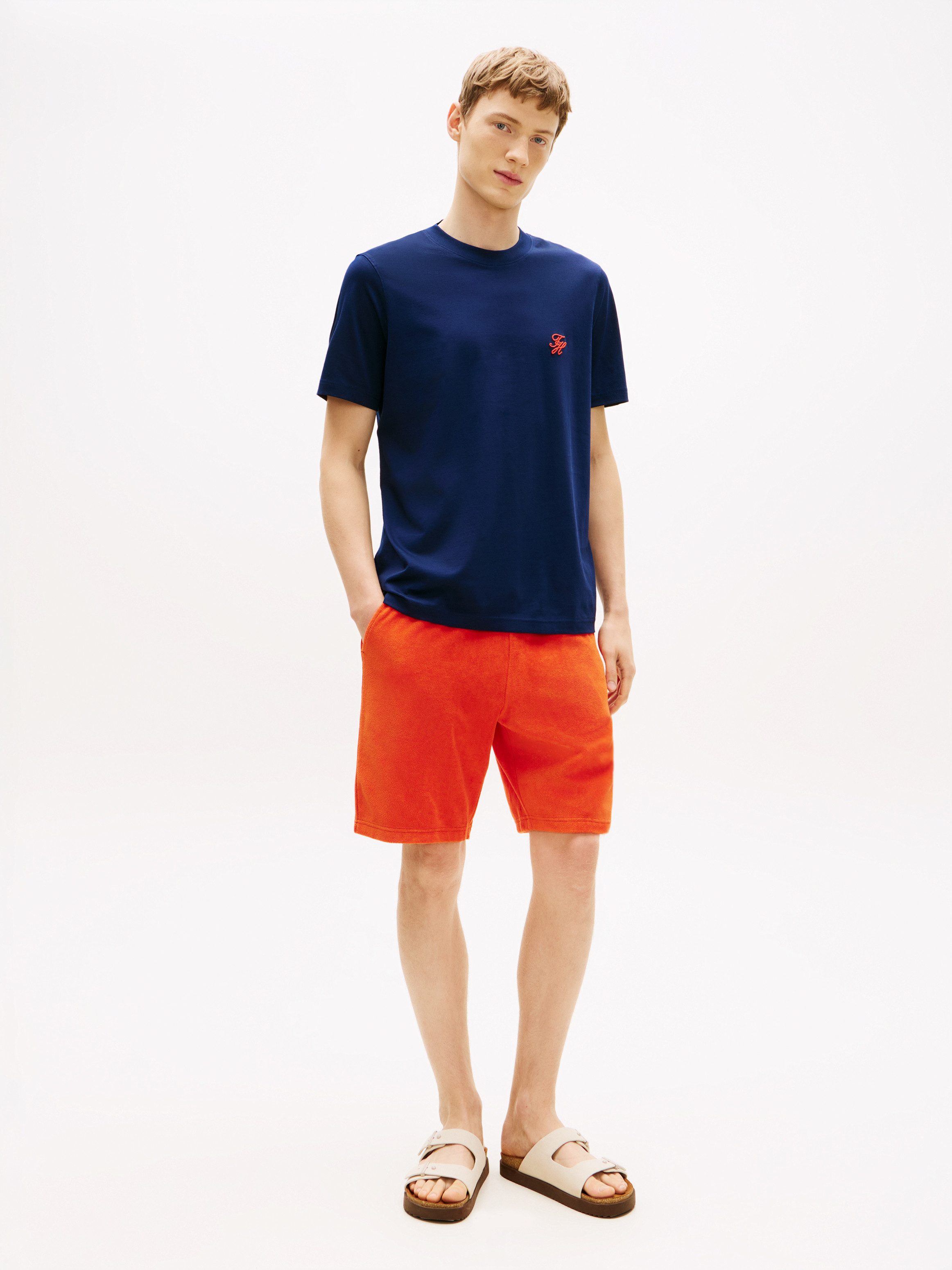 Tommy Hilfiger T-Shirt SCRIPT MONOGRAM SWIMSHOP aus Jersey mit Logo-Stickerei