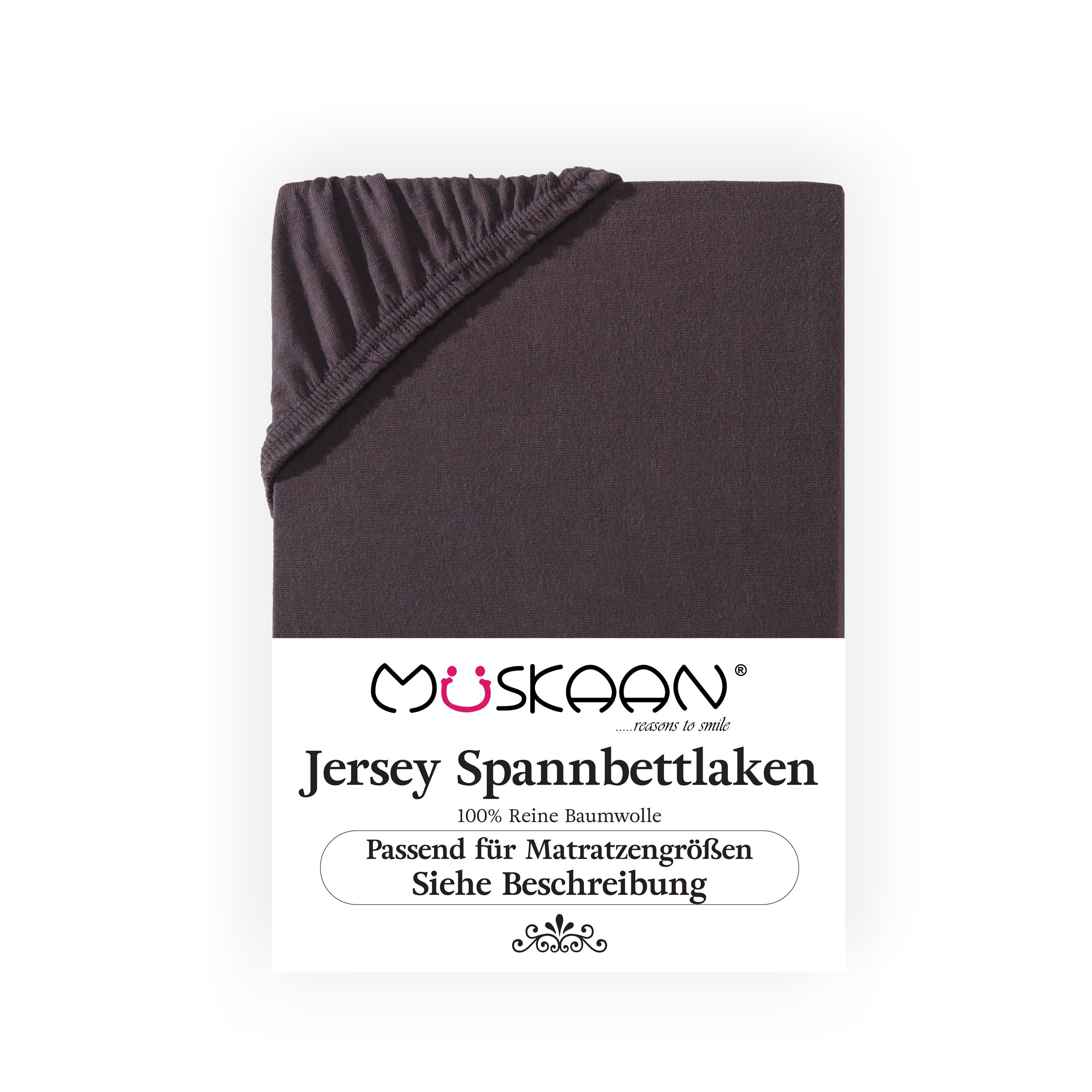 Müskaan Spannbettlaken 180x200 - 200x220 Boxspringbett günstig online kaufen