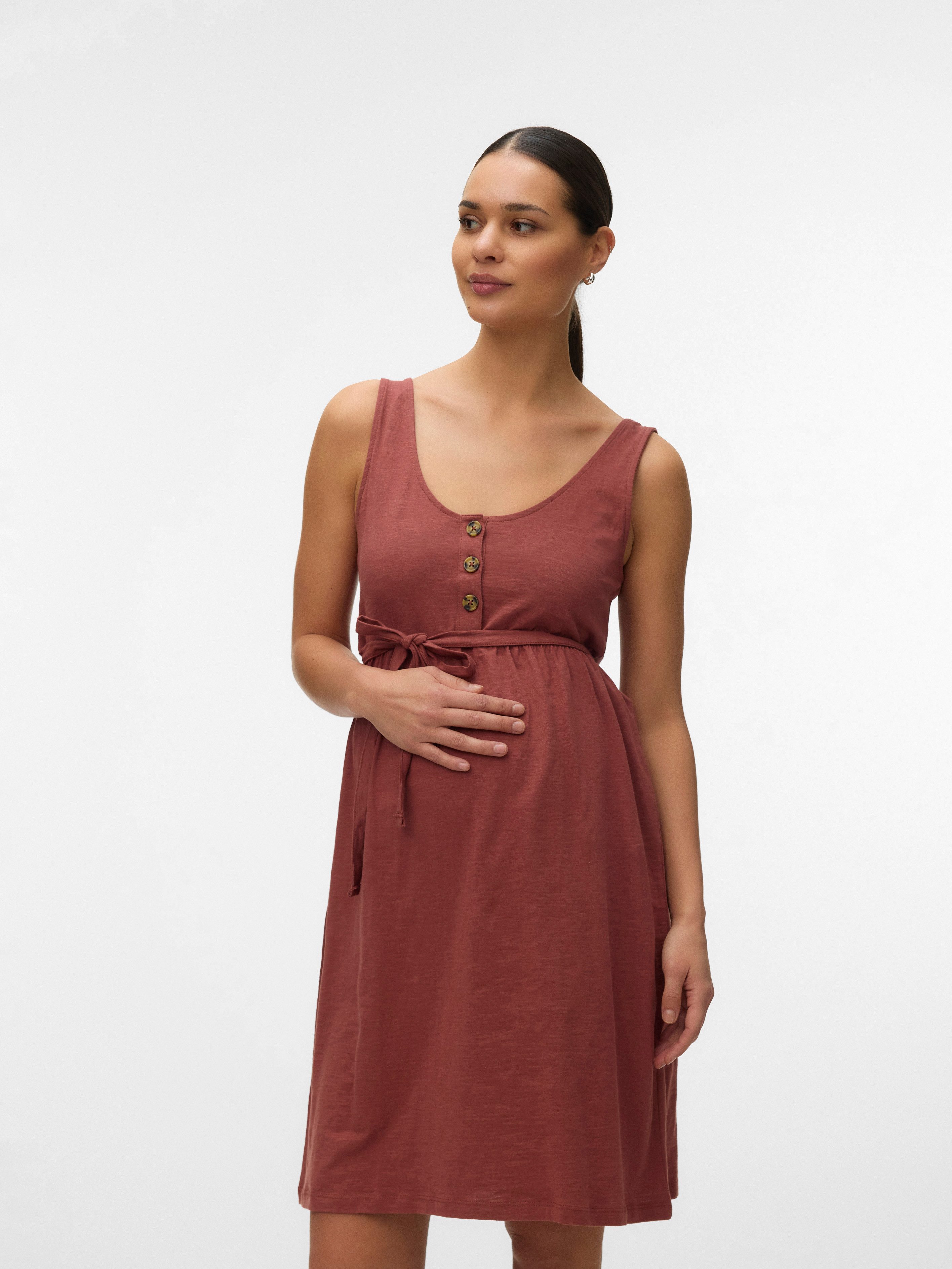 Mamalicious Umstandskleid MLEVI LIA SL JRS ABK DRESS 2F NOOS