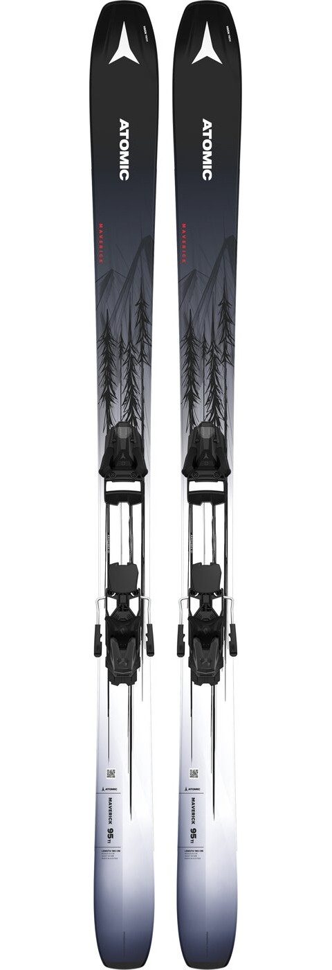 Atomic Allmountaincarver MAVERICK 95 TI + STR 14 GW BLA BLACK/WHITE/RED