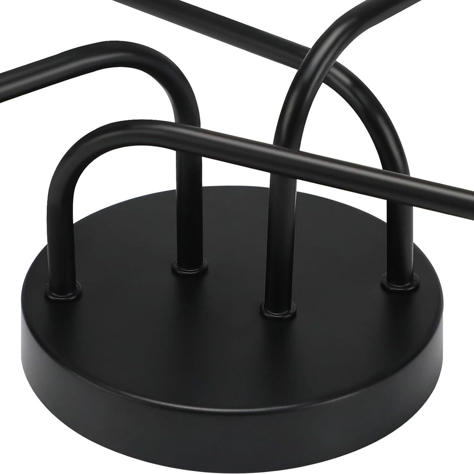 ZMH Deckenleuchte Deckenlampe Vintage Wohnzimmer E27, LED wechselbar, Warmweiß