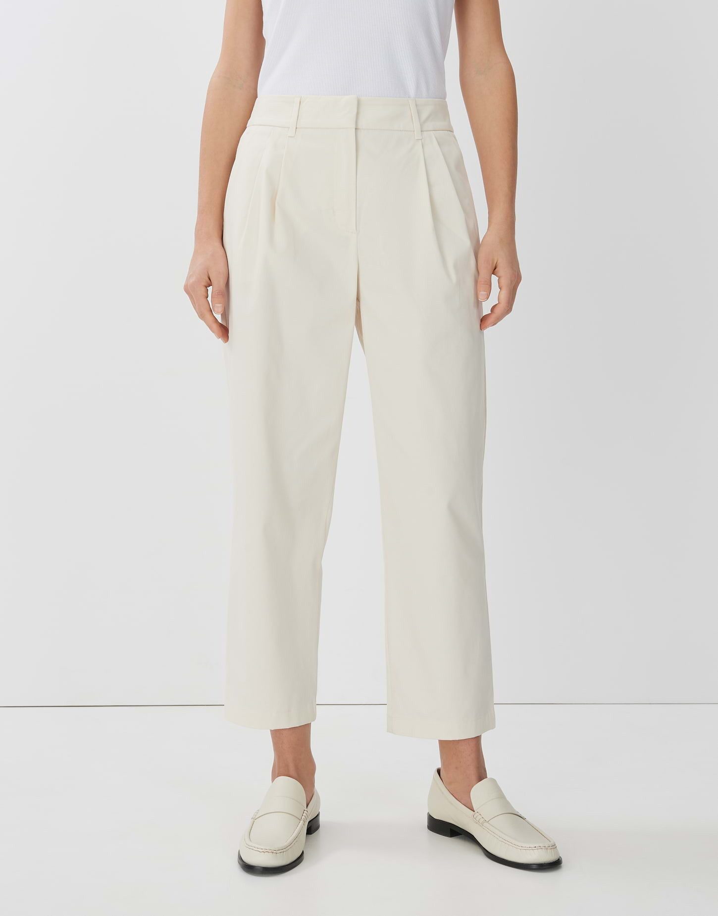Bundfaltenhose Cosby pure