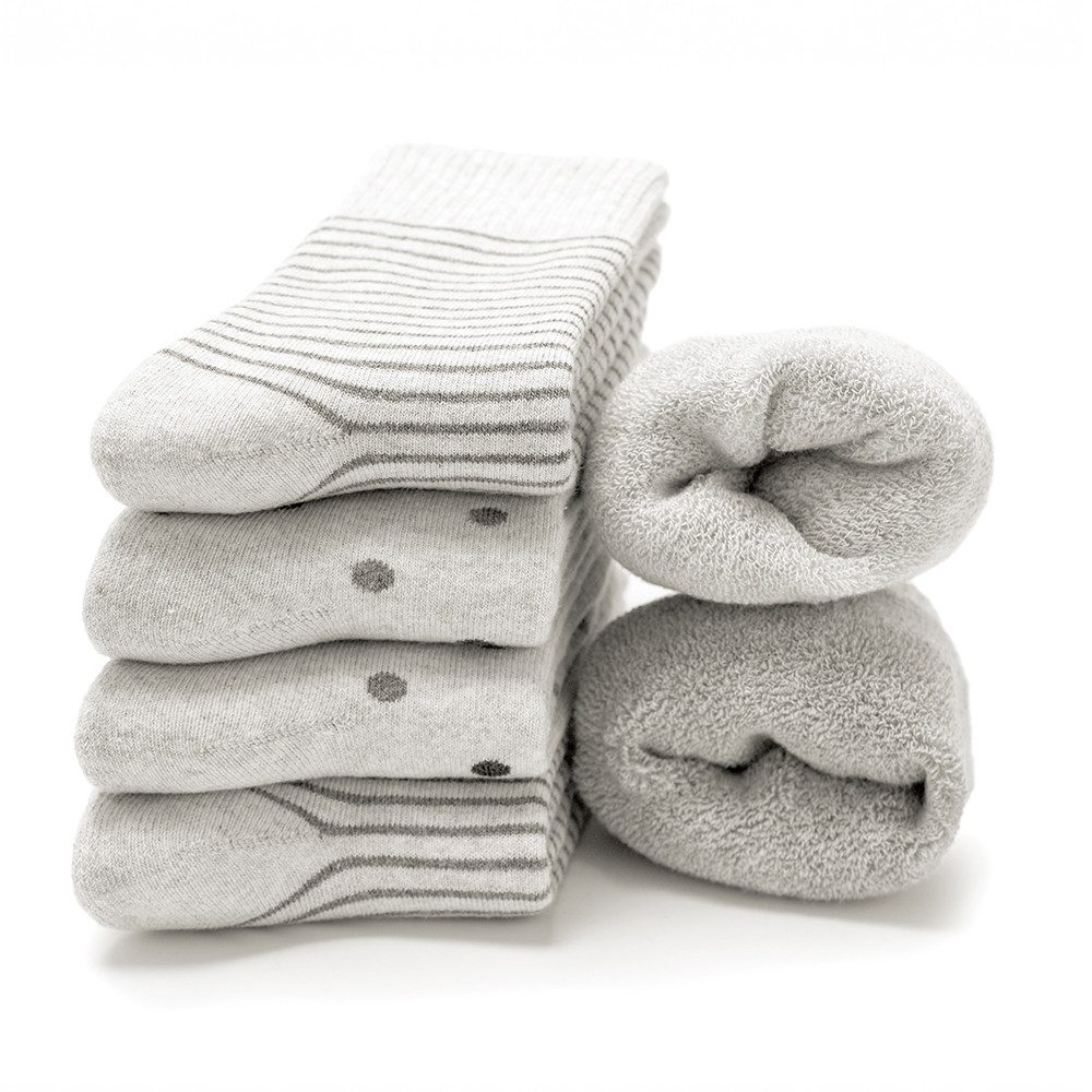 OCCULTO Kuschelsocken Damen Warme Kuschelsocken 6er Pack (Modell: Smilla) (6-Paar)