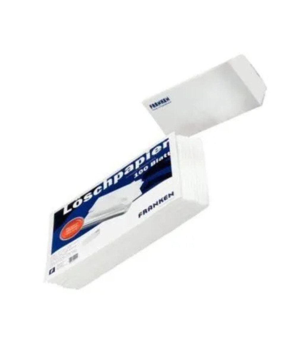 FRANKEN Franken Tafelwischer magnetisch + auswechselbares Tuch Wischbezug (Plastik, 7x16 cm, Set, 2-tlg., Tafelwischer + Tuch)
