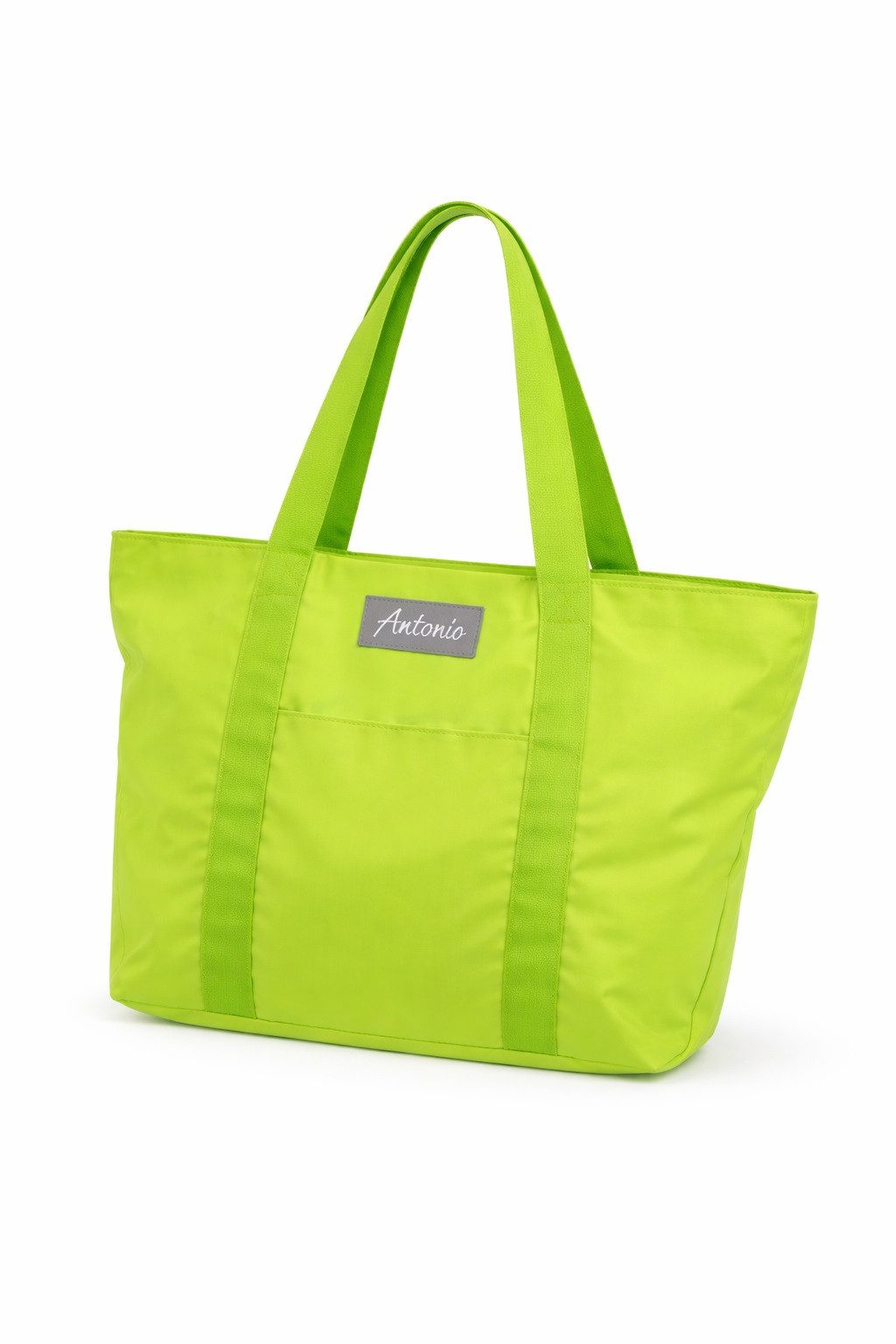 Antonio Shopper Antonio Strandtasche Badetasche Tasche Shopper XXL 60cm Neon Grün 253