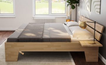 bv-vertrieb Bett Doppelbett Komfortbett erhöhtes Bett Buche