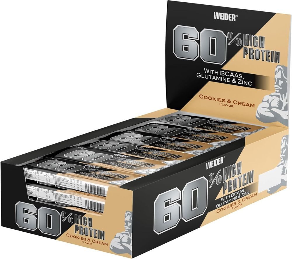 WEIDER Weider 60% Protein Bar-24x45g Riegel Riegel