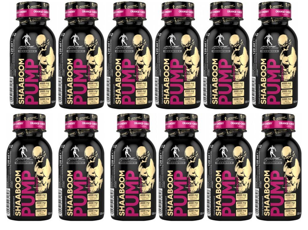 Kevin Levrone Kevin Levrone Shaaboom Pump Juice Shot-12x 120 ml Flüssig