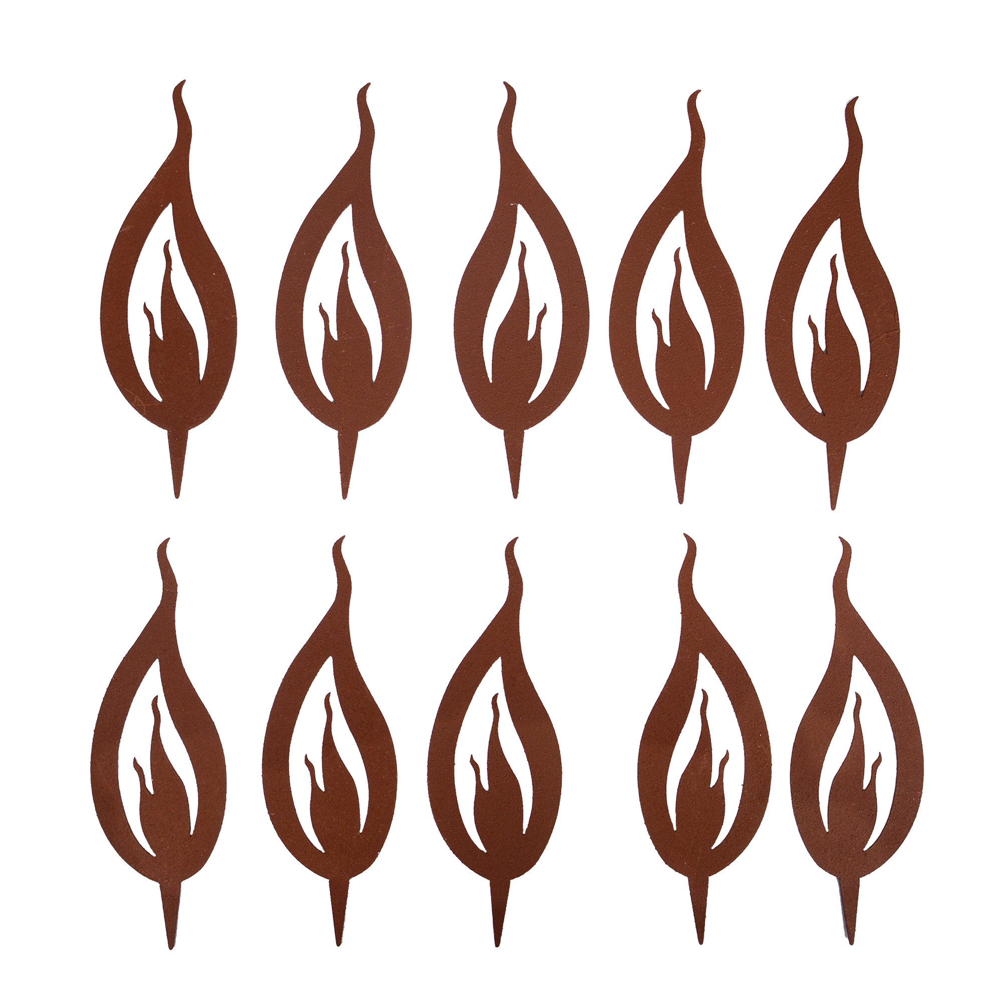 UNUS GARDEN Gartenstecker Gartenstecker Roststecker 10er günstig online kaufen