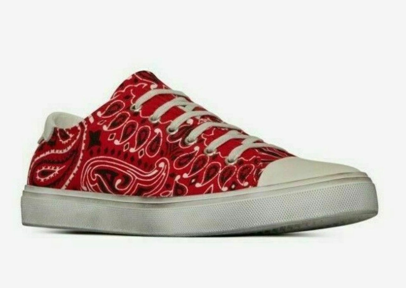 YVES SAINT LAURENT YSL Bedford Bandana Schuhe Sneaker Verkörpern den rebellischen und zugleich eleganten Stil