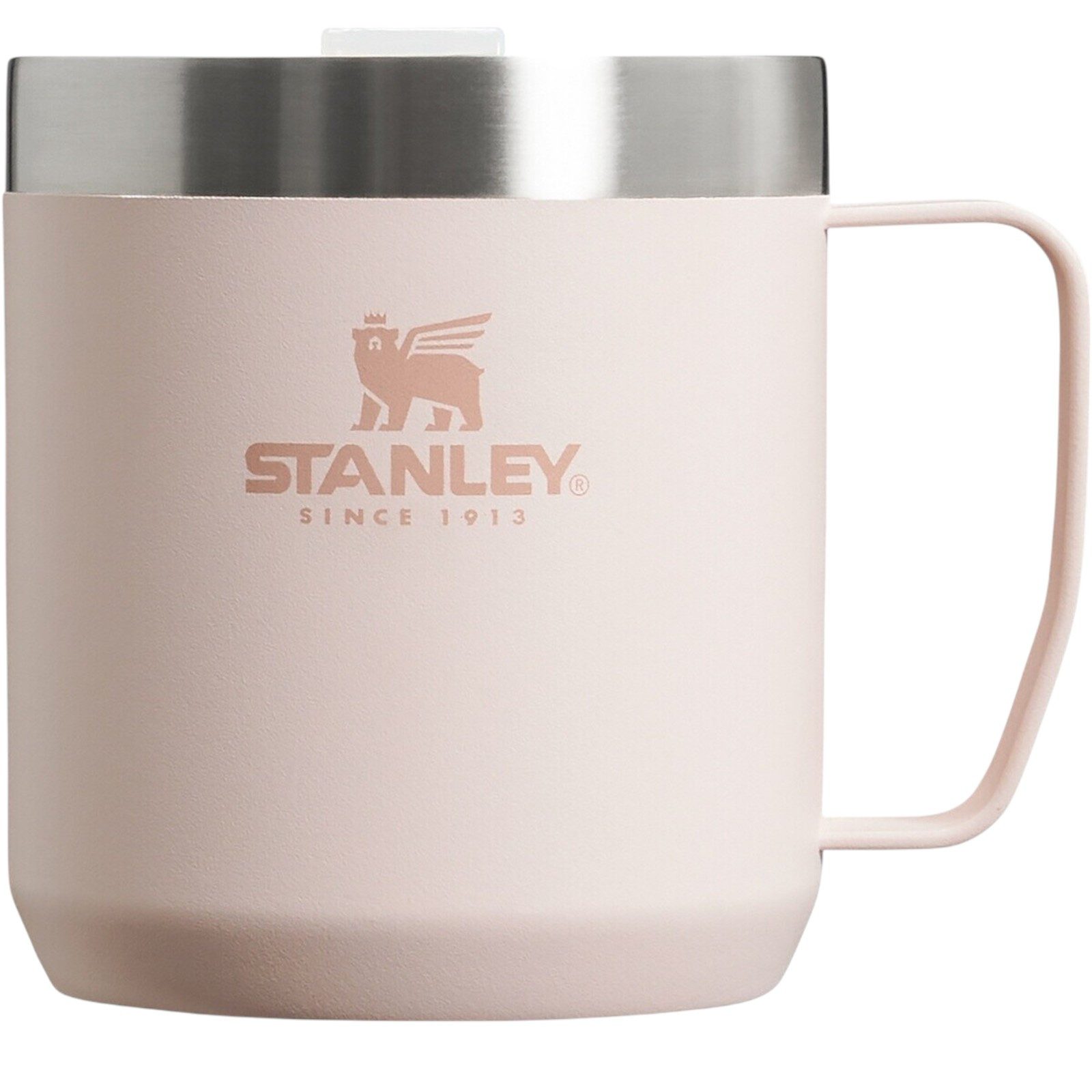 Stanley 1913 Classic Legendary Camp Mug 0.35L - Houdt 1.5 Uur Warm - Vacuüm Geïsoleerde Camping Mok - BPA-Vrij - Vaatwasserbestendig - Roestvrijstalen Thermosbeker - Hammertone Green