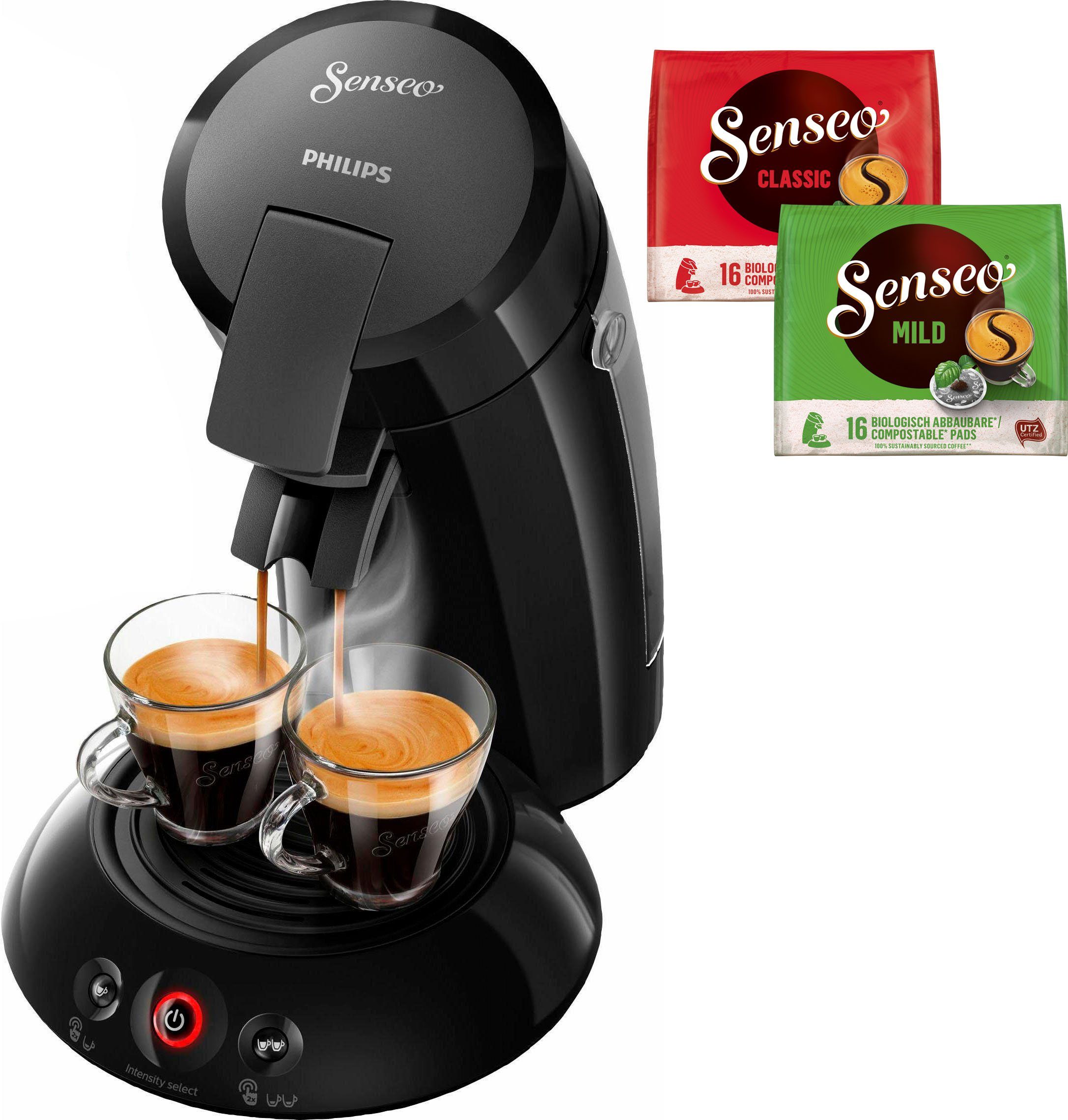 Senseo Kaffeepadmaschine HD6554/68 New Original, inkl. Gratis-Zugaben im  Wert von 5,- UVP online kaufen | OTTO
