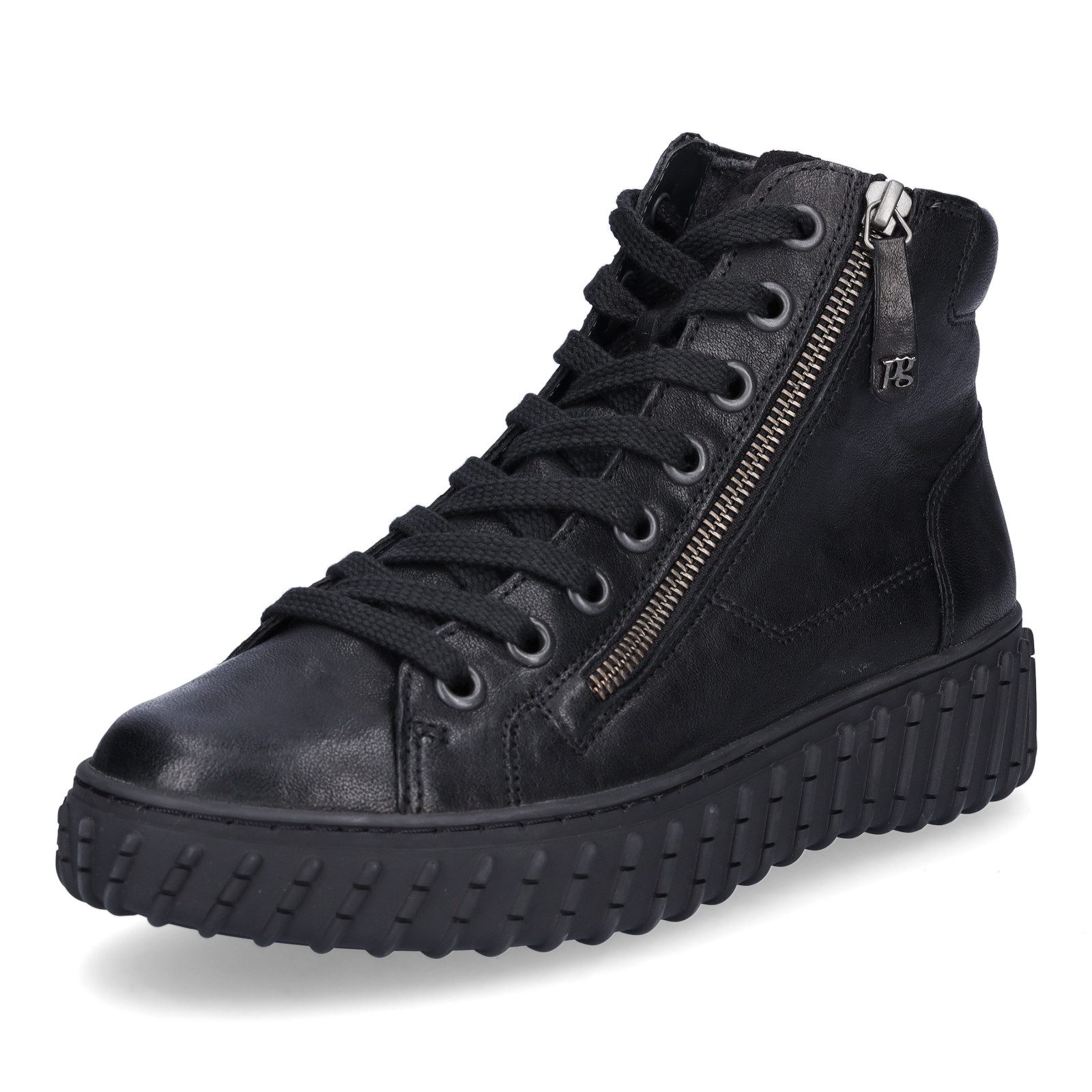 Paul Green Paul Green Damen High-Top Sneaker schwarz Sneaker günstig online kaufen