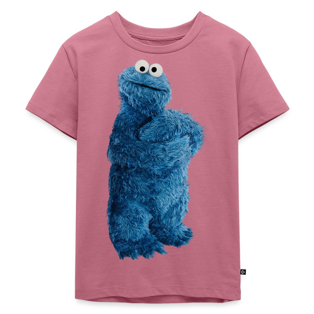 T-Shirt Sesamstraße Krümelmonster Pose Kinder Premium T-Shirt