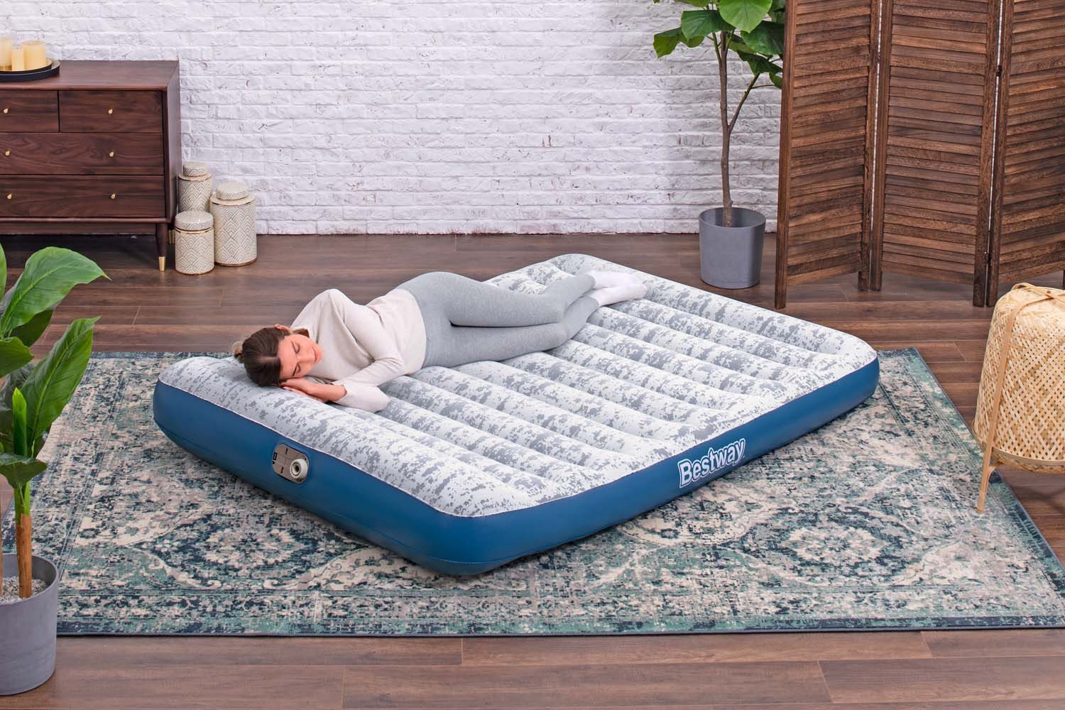 Bestway Luftbett Double 2 Personen selbstaufblasend günstig online kaufen