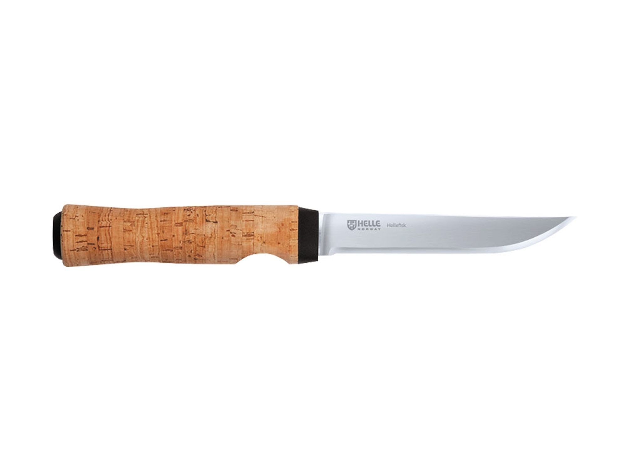 Taschenmesser Helle Hellefisk 120 Anglermesser, Lederscheide