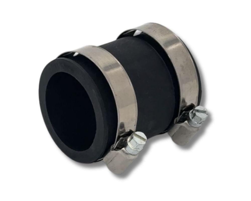 OKU Pool-Solarabsorber OKU Verbindungsschlauch mit 2 Edelstahlschlauchschellen 38 x 5 x 60 mm