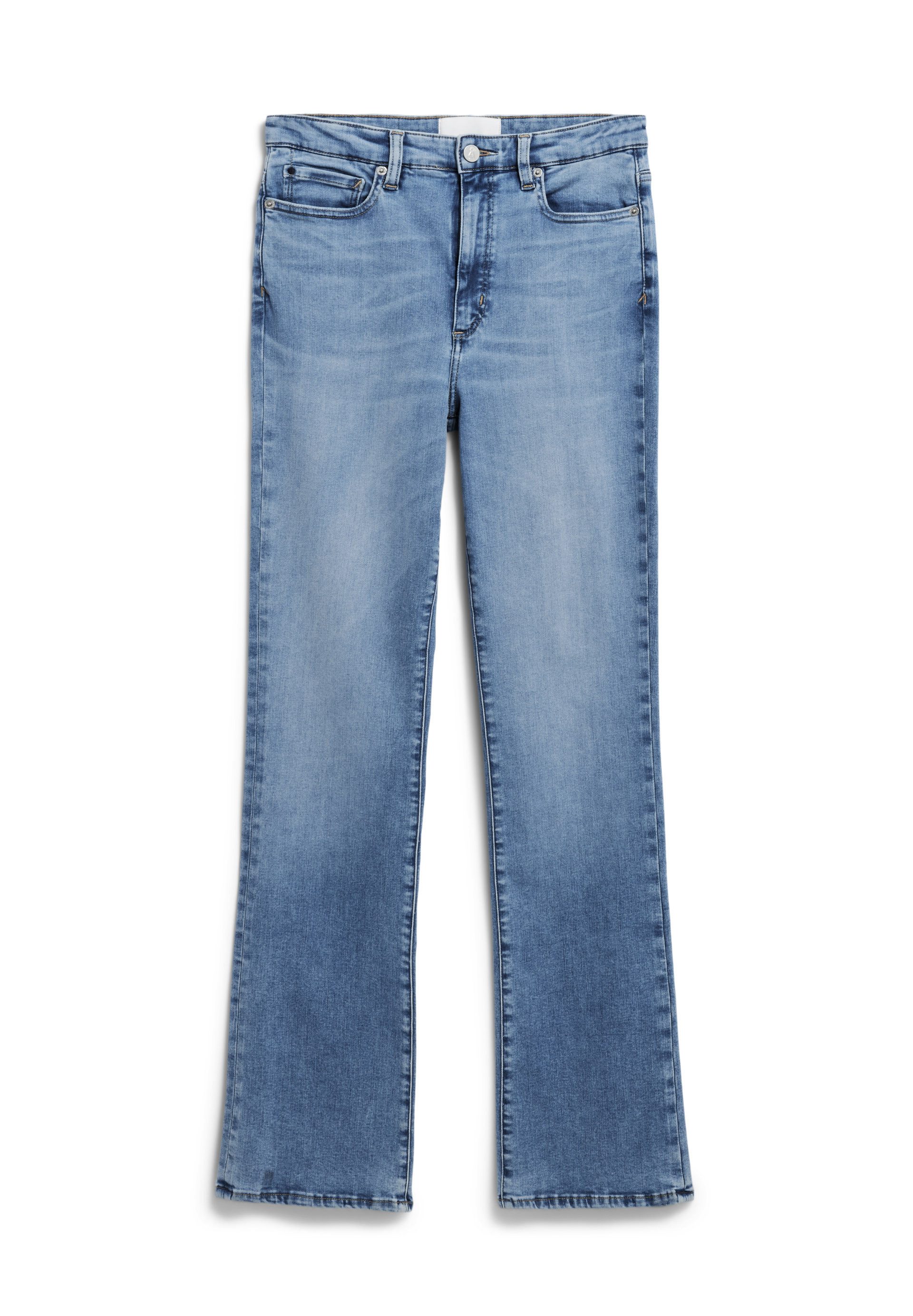 Slim-fit-Jeans LINNAA Bootcut Jeans Bio-Baumwoll Mix X-Stretch