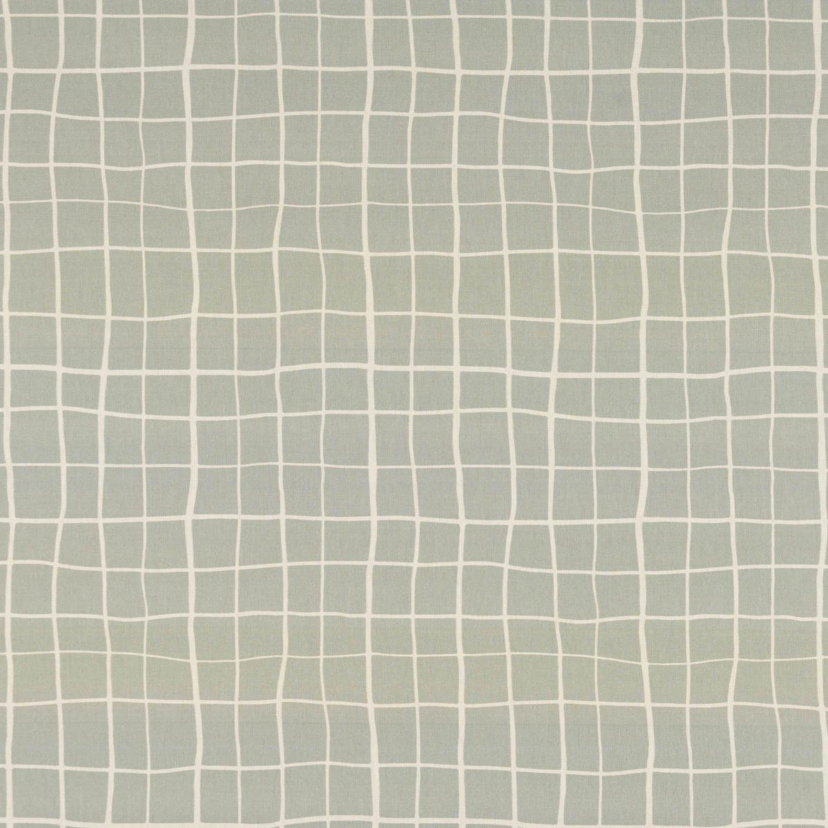 SCHÖNER LEBEN. Tischläufer Gitter Karo grau weiß 40x160cm von, Digitaldruck