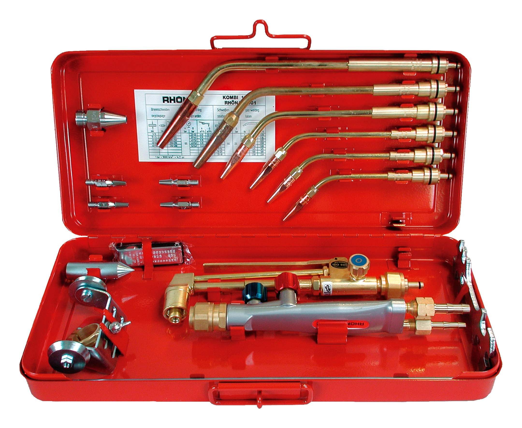 GCE Autogenschweißgerät, Schweiß- und Schneidgarnitur Rhöna 2001 0,5 - 30 mm
