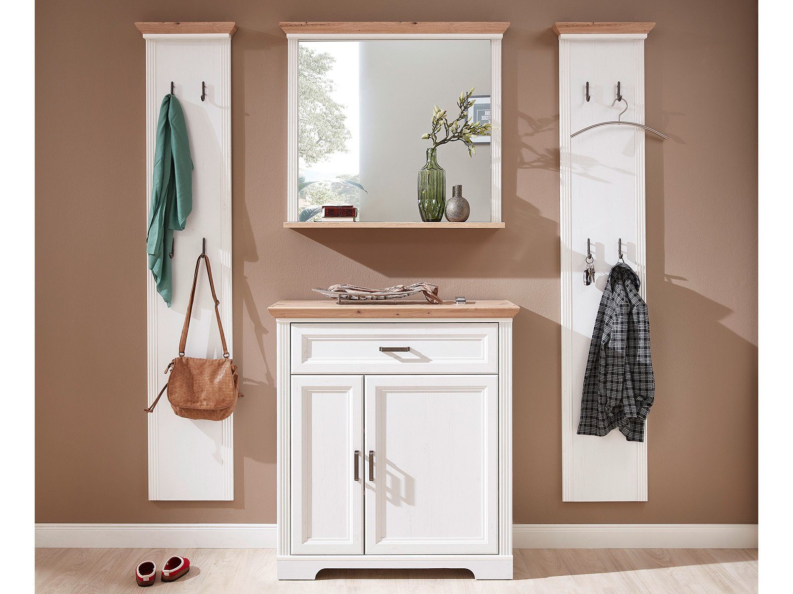 Innostyle Garderoben-Set 223 x 204 x 41 cm (B/H/T), (4-St)