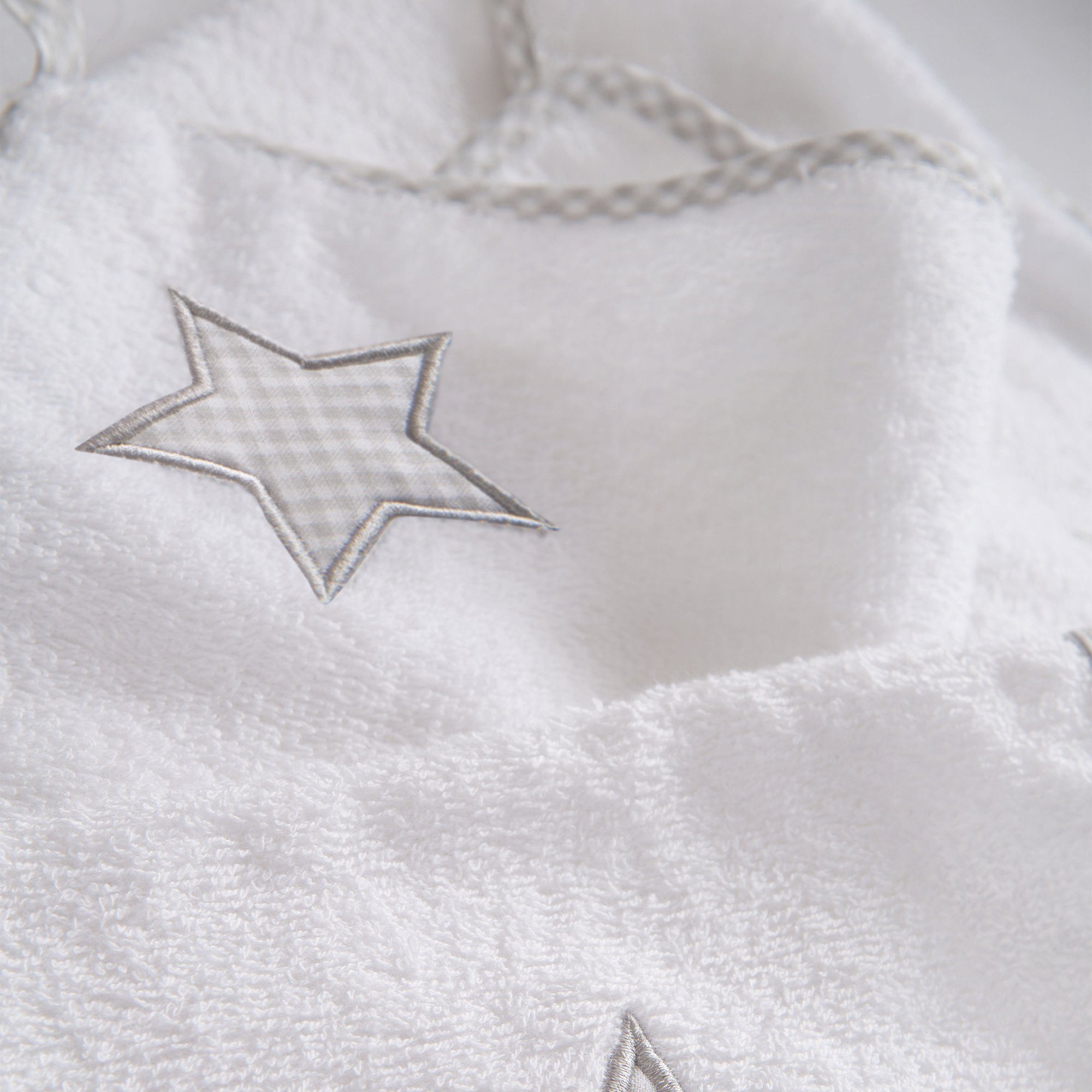 Handtuch roba® 3-teilig, Kapuzenhandtuch, Waschlappen & Stars Frottee Handtuch Little Set