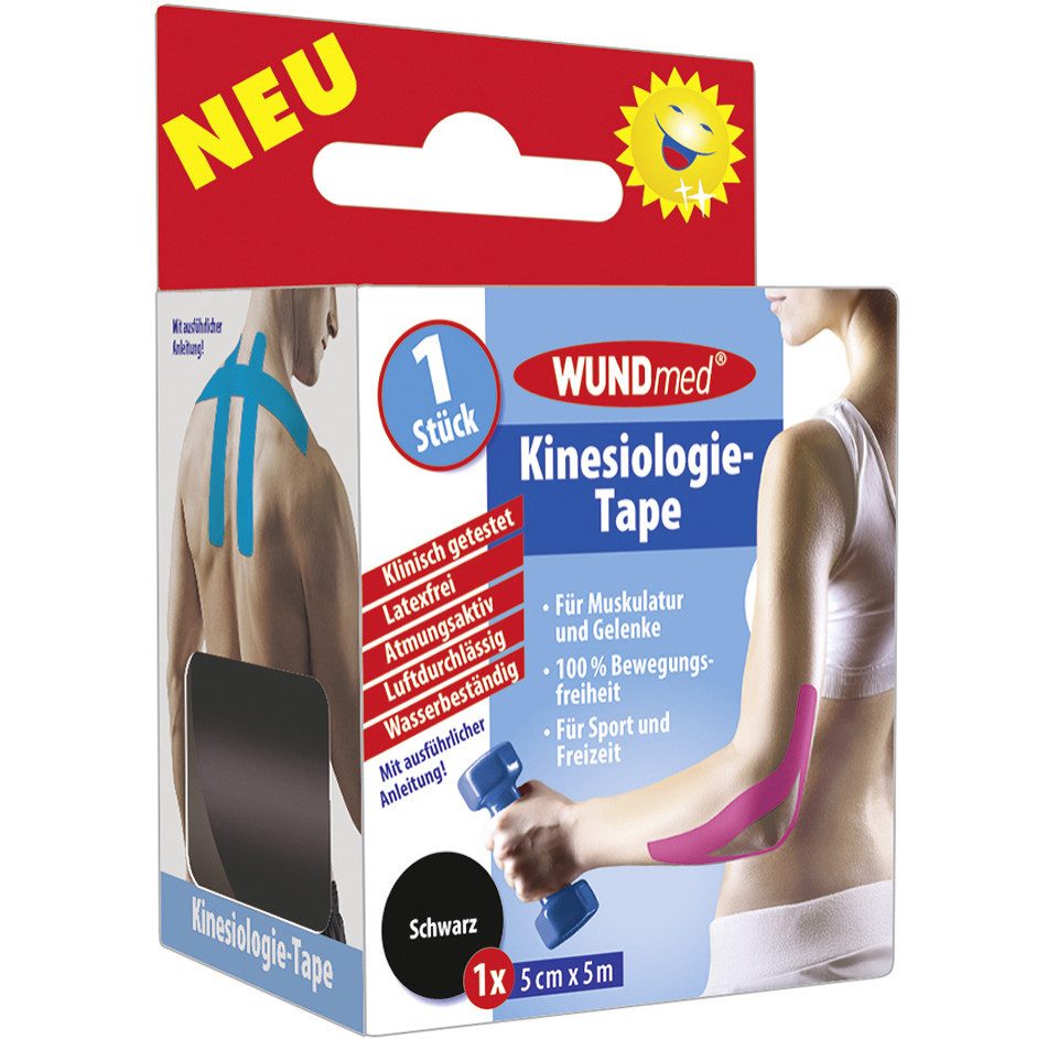 Wundmed Kinesiologie-Tape Wundmed Kinesiologie Tape für Muskulatur und