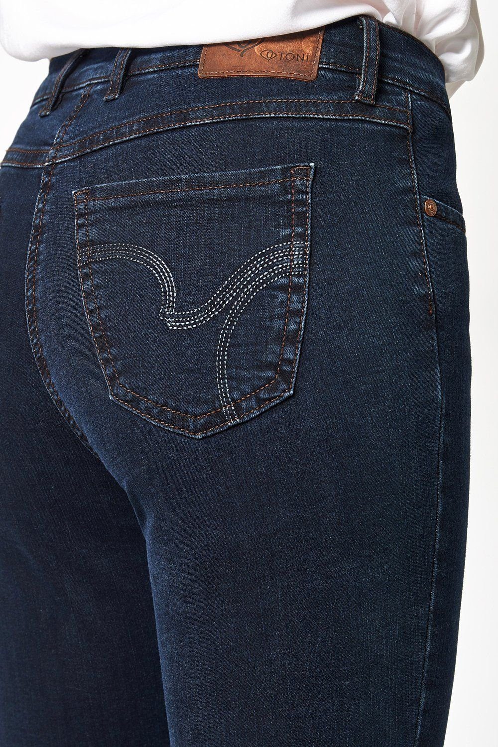 blue 5-Pocket-Jeans TONI dark