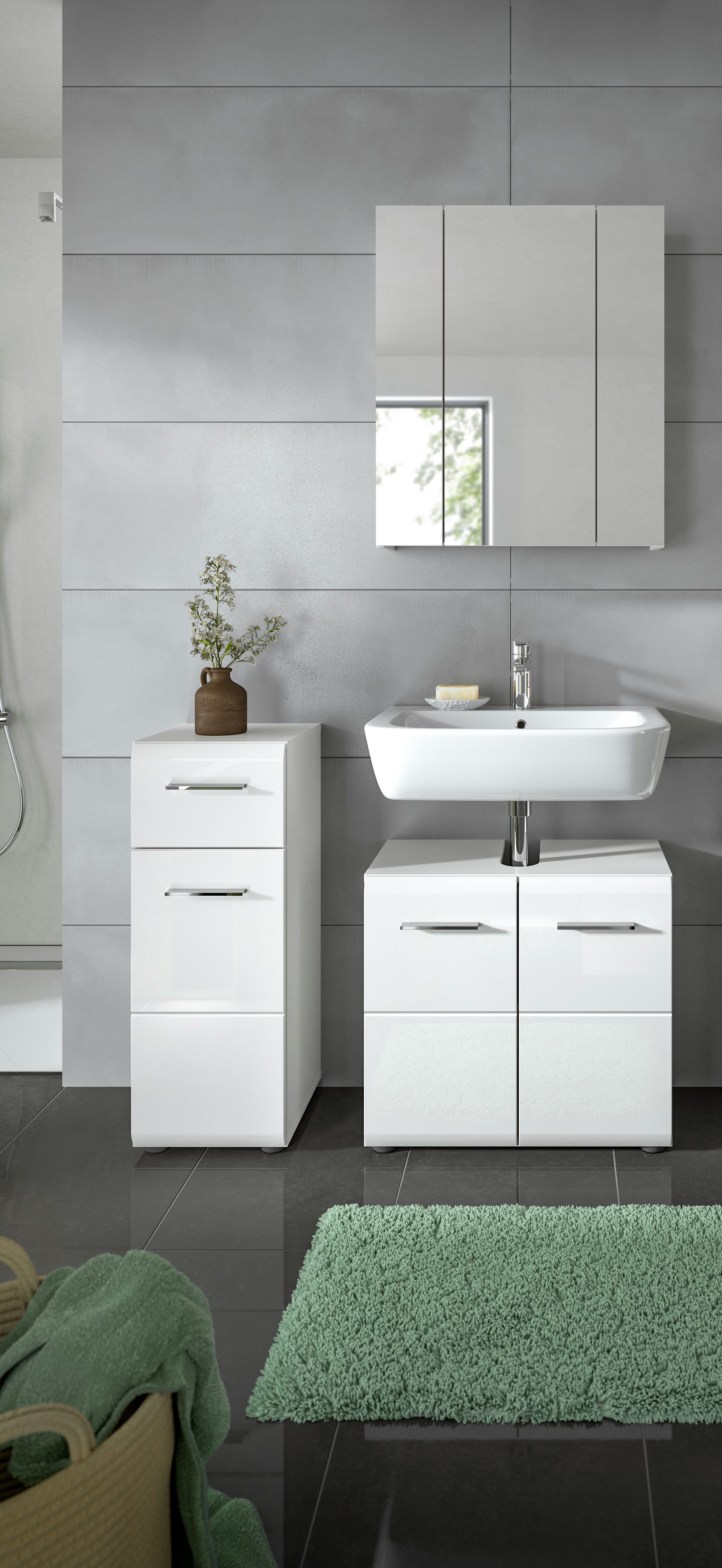 INOSIGN Badmöbel-Set FLORENZ, TOPSELLER!, 3-teilige Badkombination, hochwer günstig online kaufen