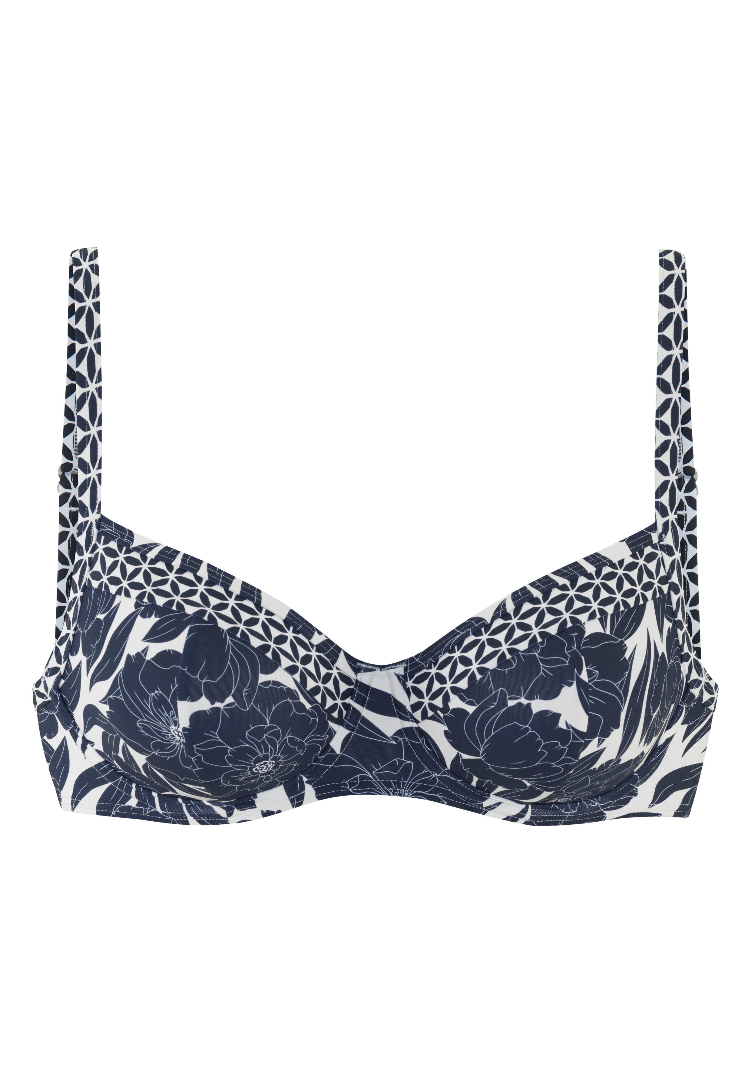 Sunseeker Bügel-Bikini-Top Blossom, im Muster-Mix – Bild 2 von 5