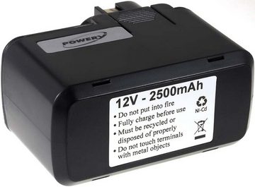 Powery Standardakku für Bosch Typ BAT011 NiMH Akku 2500 mAh (12 V)