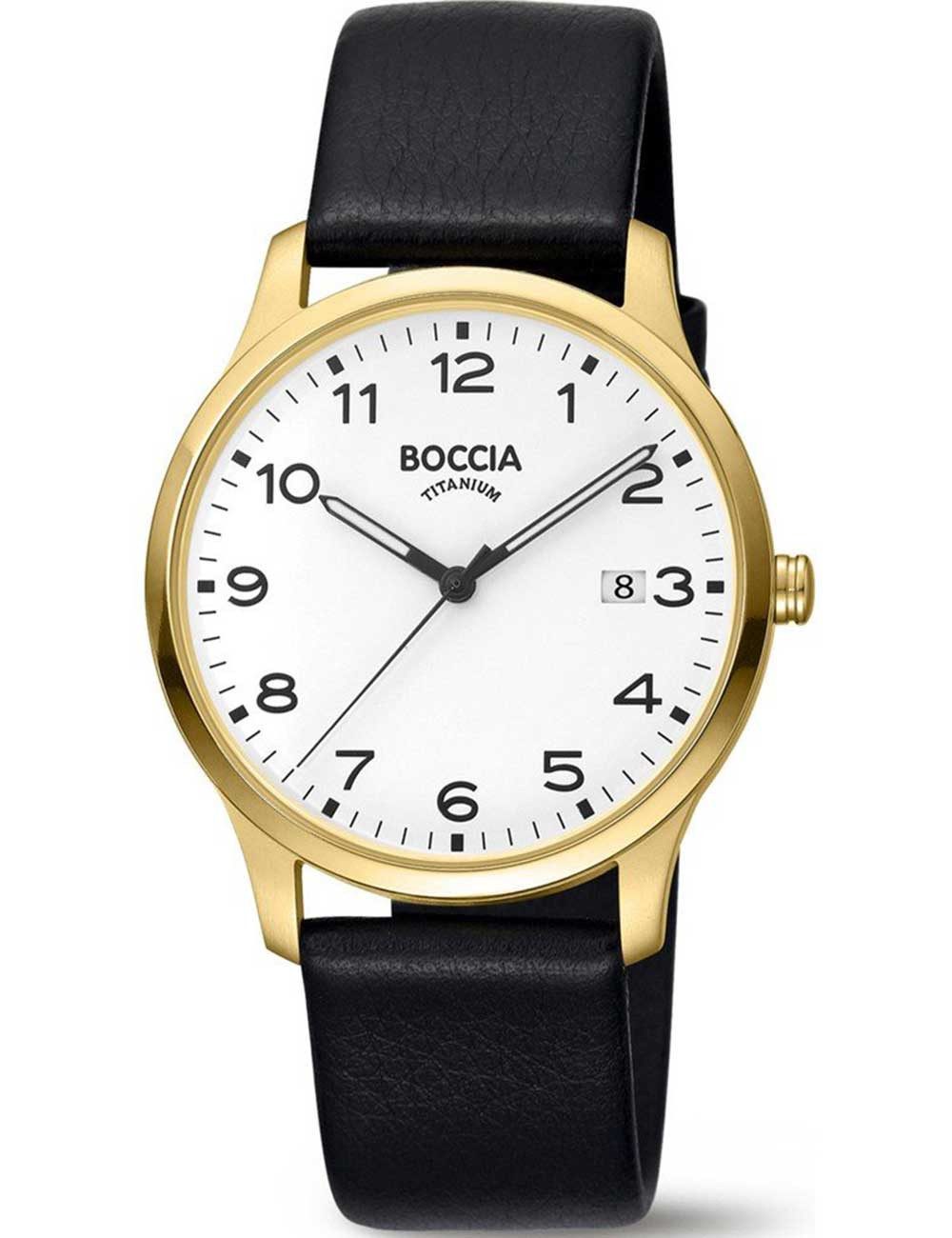 Quarzuhr Boccia 3620-08 Herrenuhr Titanium 39mm 5ATM Boccia 3620-08 Herrenuhr Titanium 39mm 5ATM