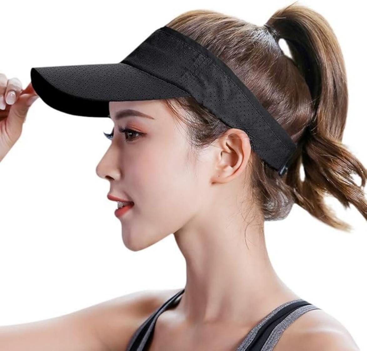 Bwecuy Schirmmütze Unisex Sommer Schirmmütze Schnelltrocknend Sonnenvisier