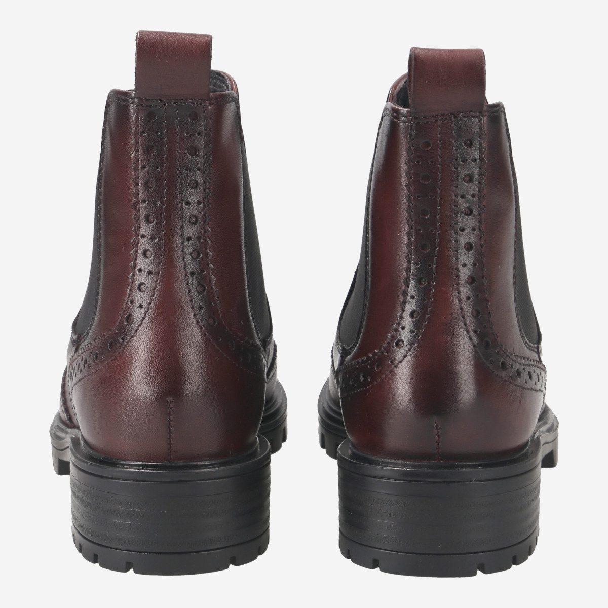 Ara Ara 29514-19 TULSA-ST, Chelsea Boots, Stiefeletten, Rot, Damen Chelseaboots