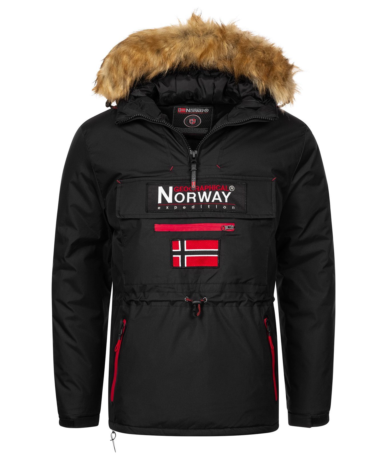 Geographical Norway Winterjacke Herren Anorak Winter Jacke