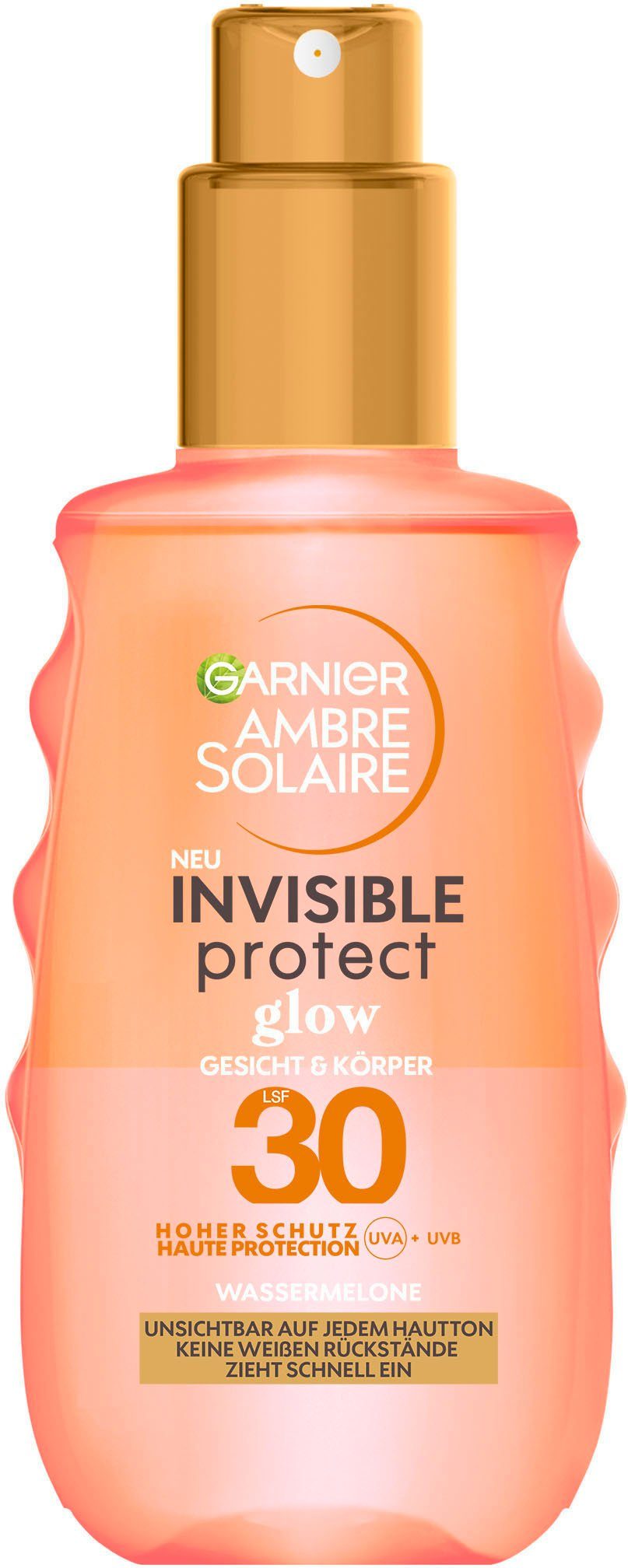 GARNIER Sonnenschutzspray Invisible Protect Glow LSF30 | Sonnensprays