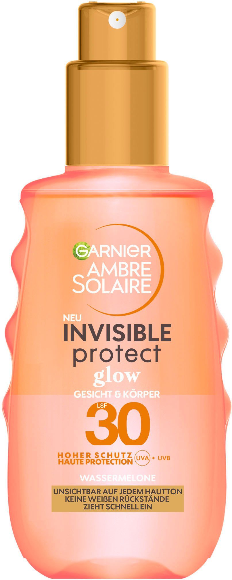 GARNIER Sonnenschutzspray Invisible Protect Glow LSF30