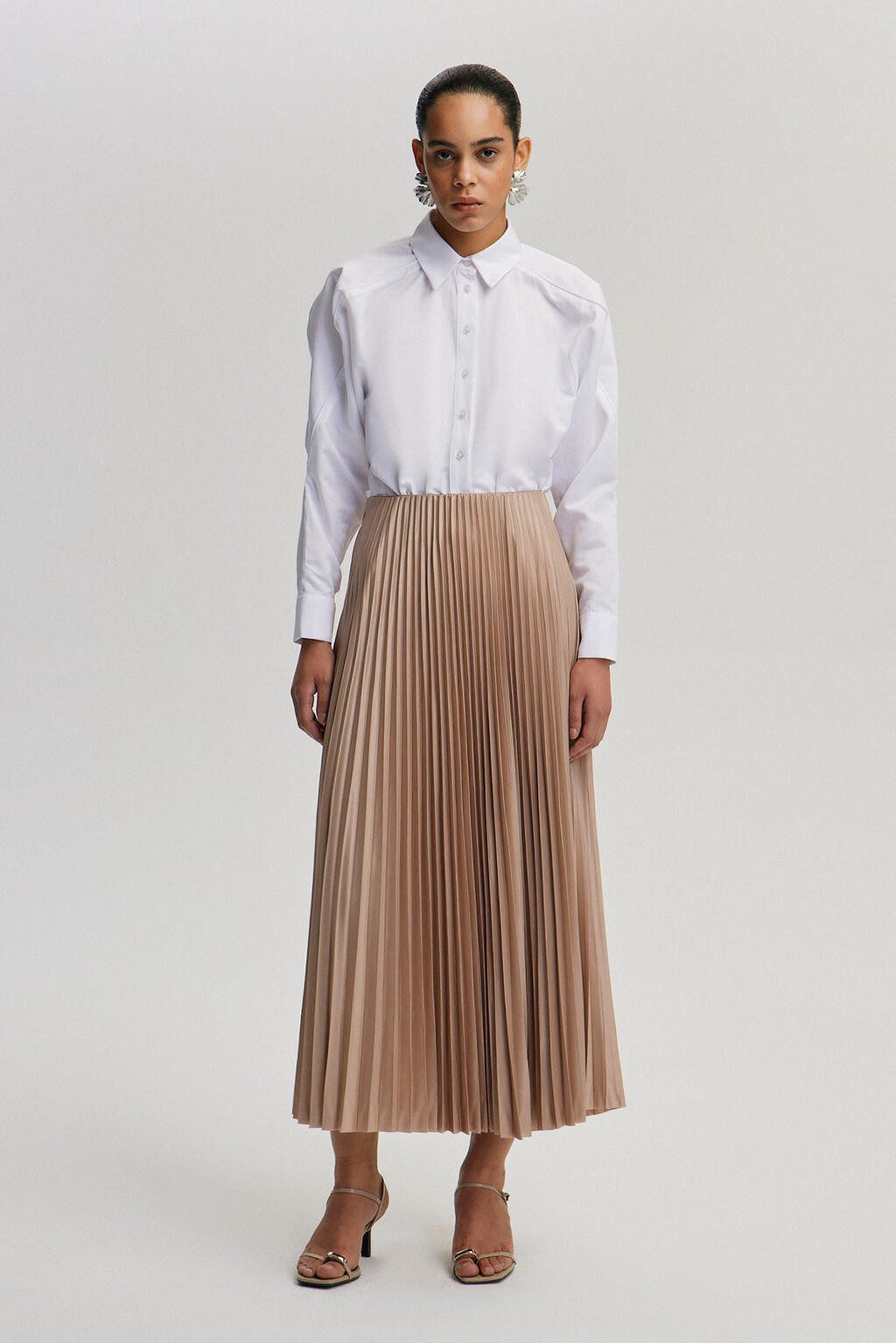 touche prive Faltenrock Elastisch Taille Maxi günstig online kaufen