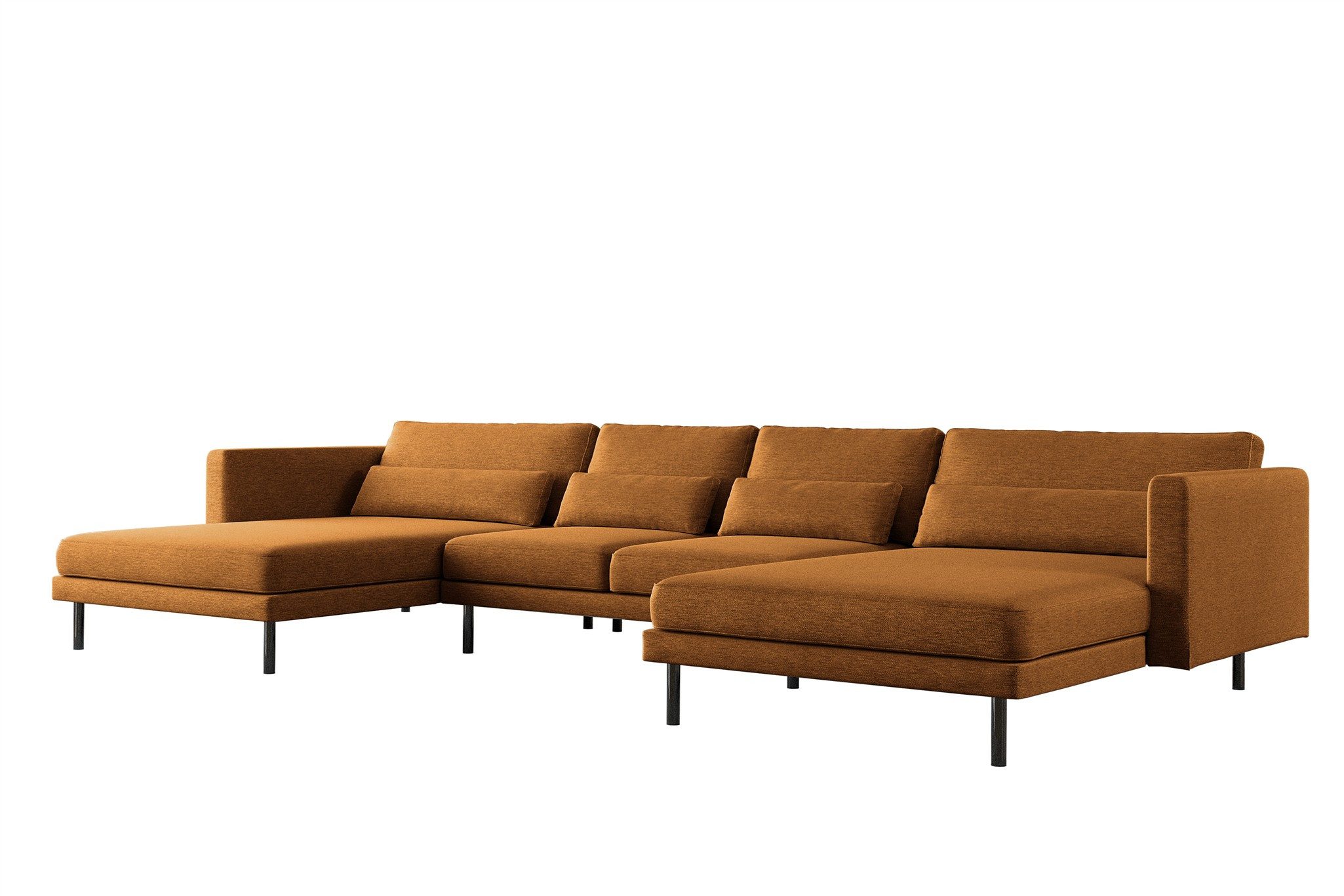 Fun Möbel Wohnlandschaft Sofa in U-Form günstig online kaufen