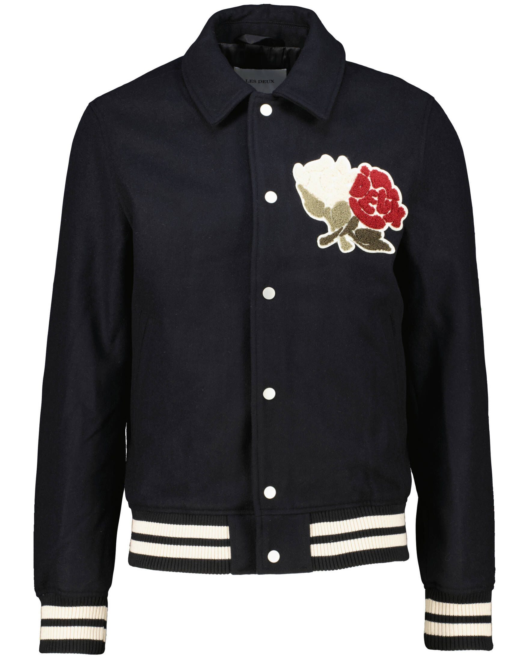 Les Deux Blouson Herren Blouson FELIPE VARSITY WOOL (1-St)