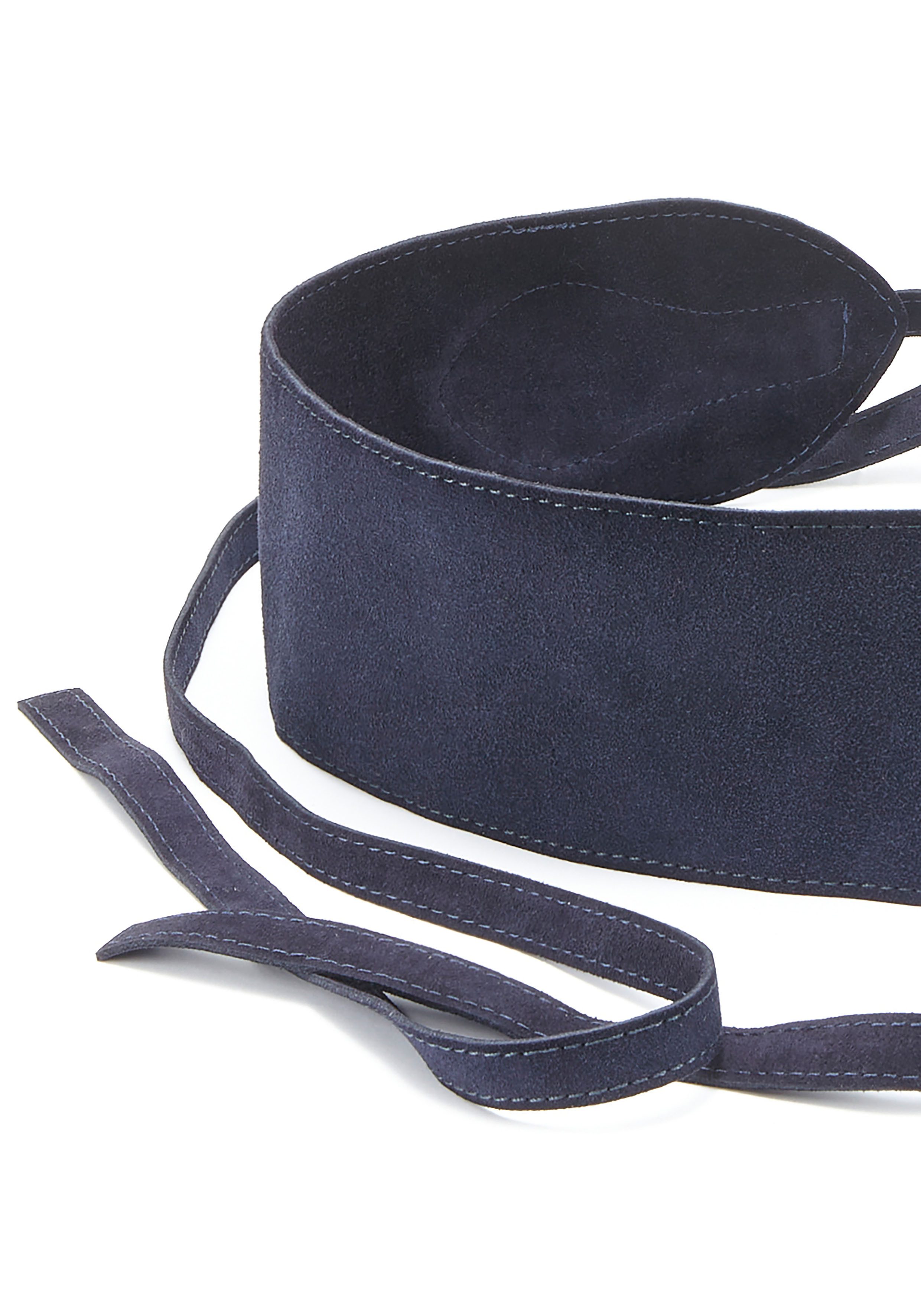 LASCANA Taillengürtel Bindegürtel Ledergürtel, Shapingeffekt, für Kleid & Overall, Bauchgürtel