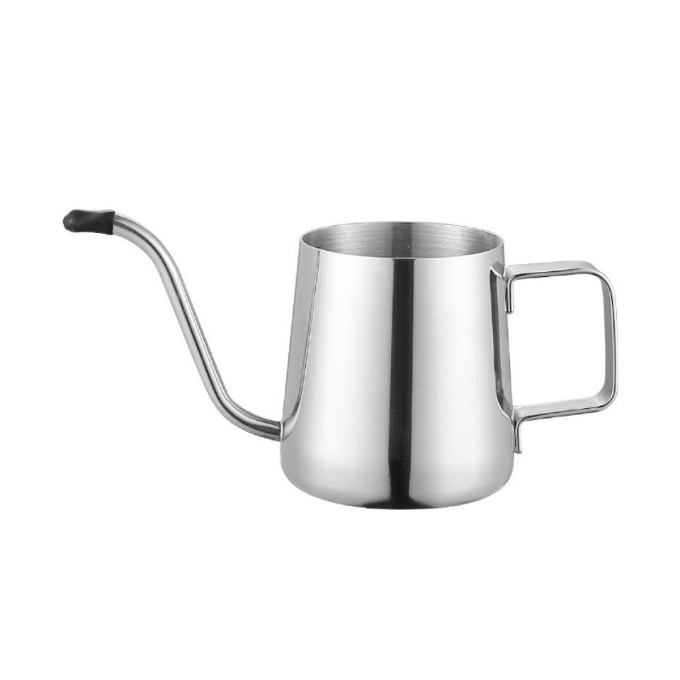 Blusmart Kaffeekanne Kaffee-Handgießkanne Aus silver Edelstahl 304, Langlebig, Einfache