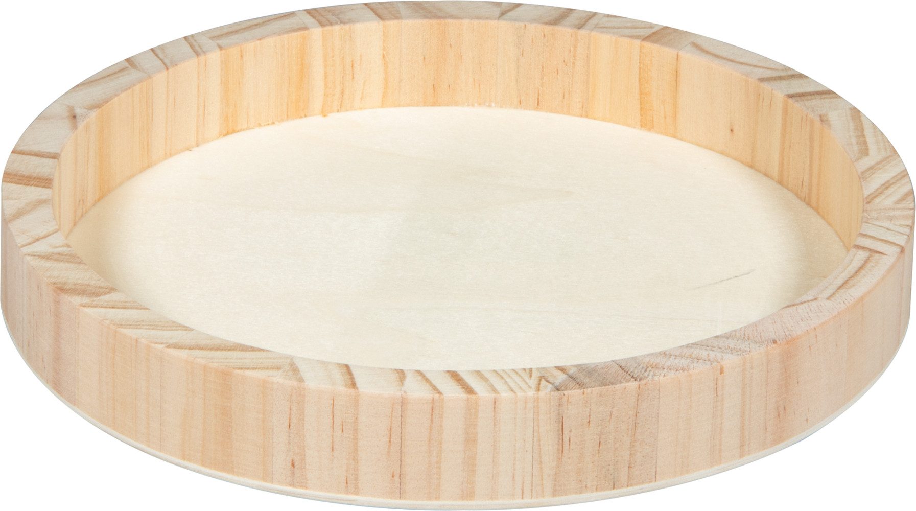 Rayher Dekotablett Schale Rund, ⌀ 15 cm und ⌀ 20 cm auswählbar