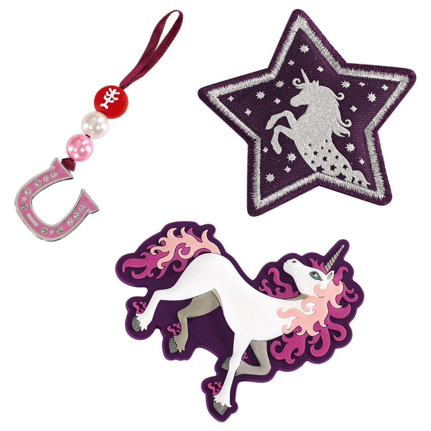 Schulranzen Zubehör-Set "Magic Mags" (Unicorn)